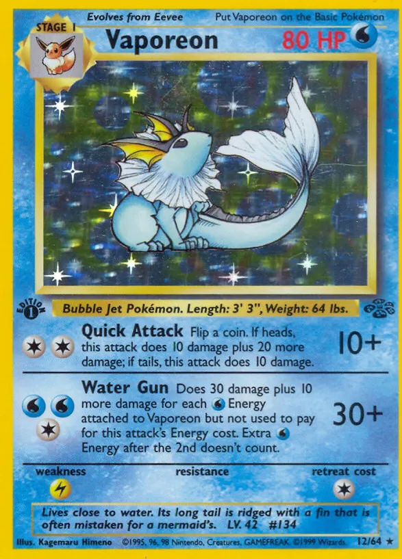 Vaporeon — Jungle — Pokemon