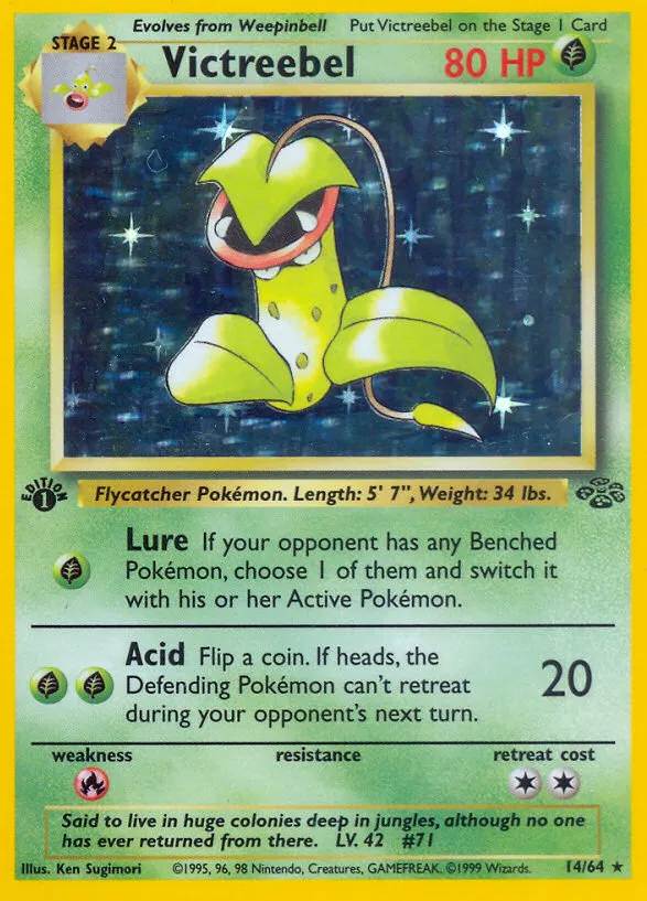 Victreebel — Jungle — Pokémon