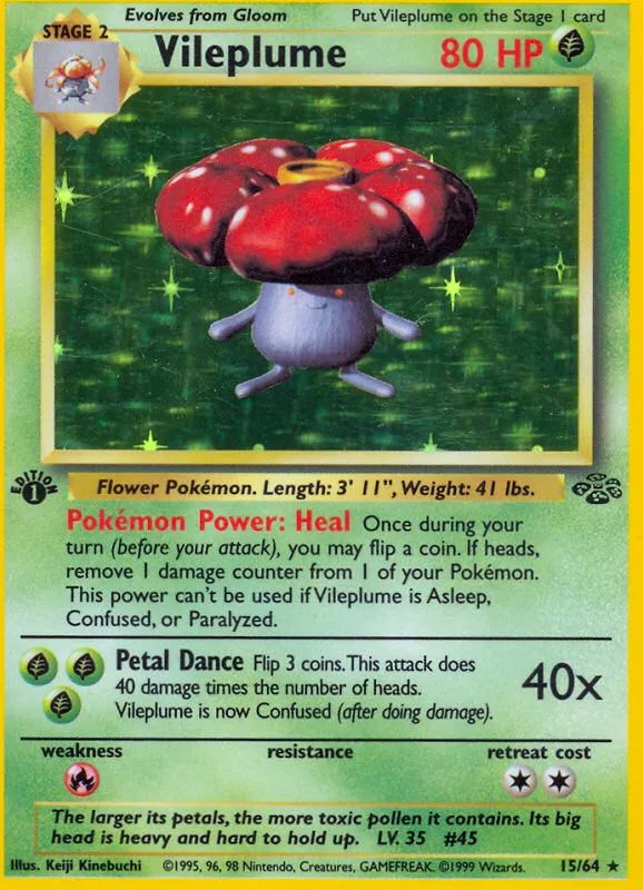 Vileplume — Jungle — Pokémon