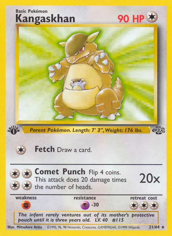 Kangaskhan — Jungle — Pokemon
