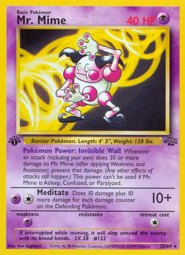 Mr. Mime — Jungle — Pokémon
