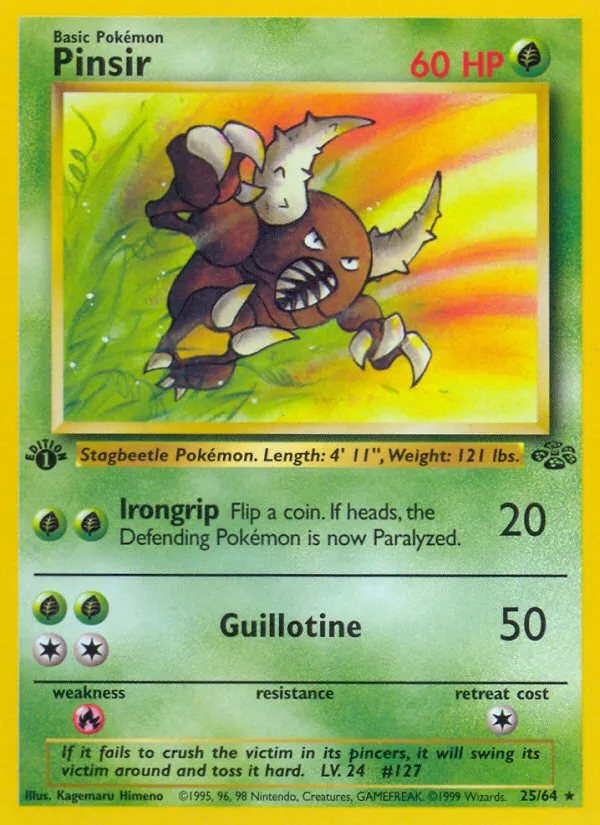Pinsir — Jungle — Pokemon