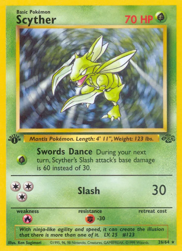 Scyther — Jungle — Pokemon