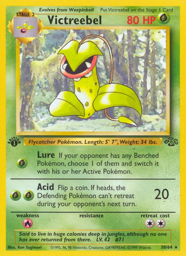 Victreebel — Jungle — Pokemon