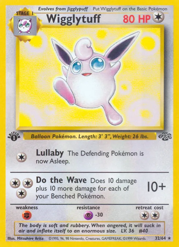 Wigglytuff — Jungle — Pokémon