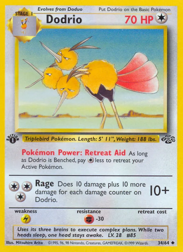 Dodrio — Jungle — Pokémon