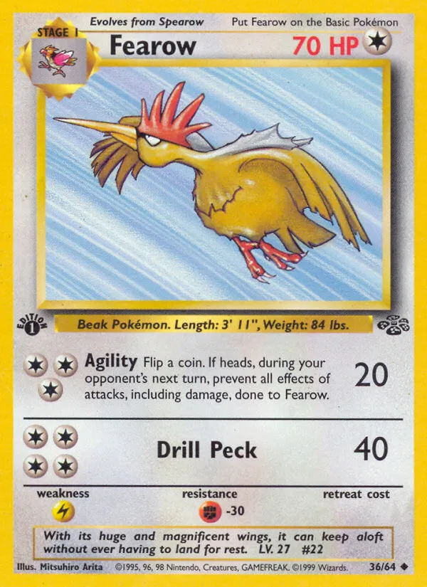 Fearow — Jungle — Pokémon