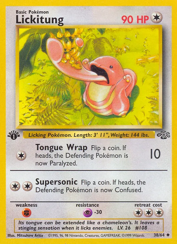 Lickitung — Jungle — Pokémon