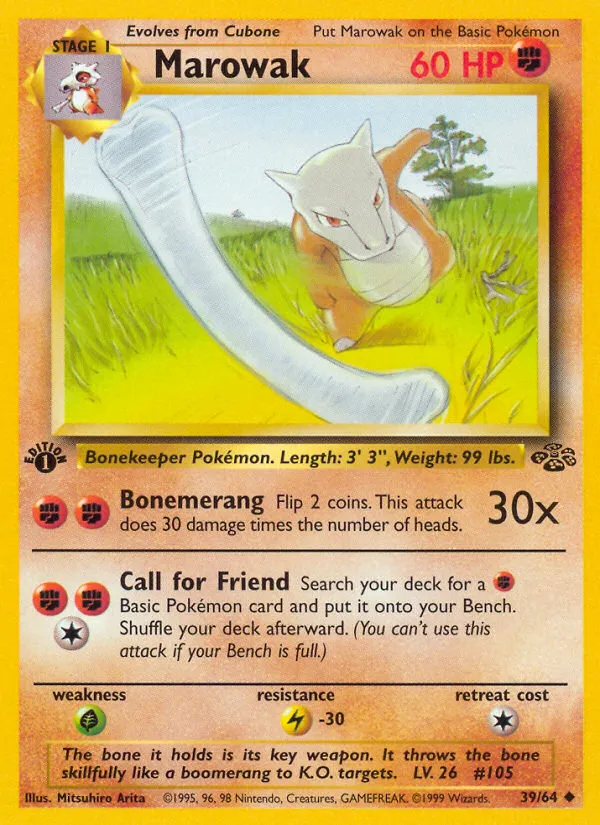 Marowak — Jungle — Pokémon