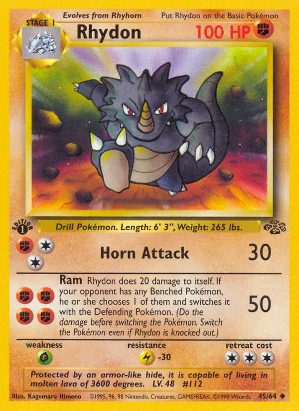 Rhydon — Jungle — Pokemon