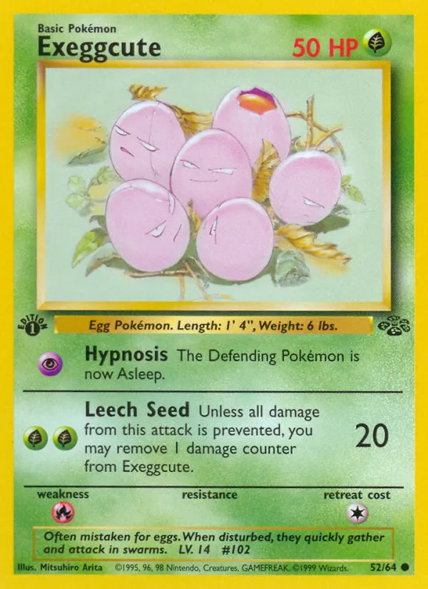 Exeggcute — Jungle — Pokémon