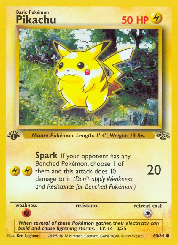 Pikachu — Jungle — Pokemon