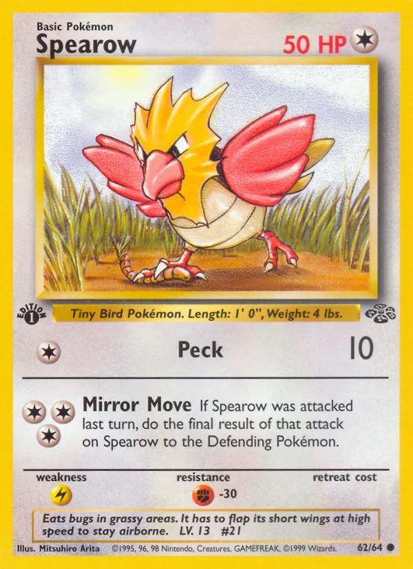 Piafabec — Jungle — Pokémon