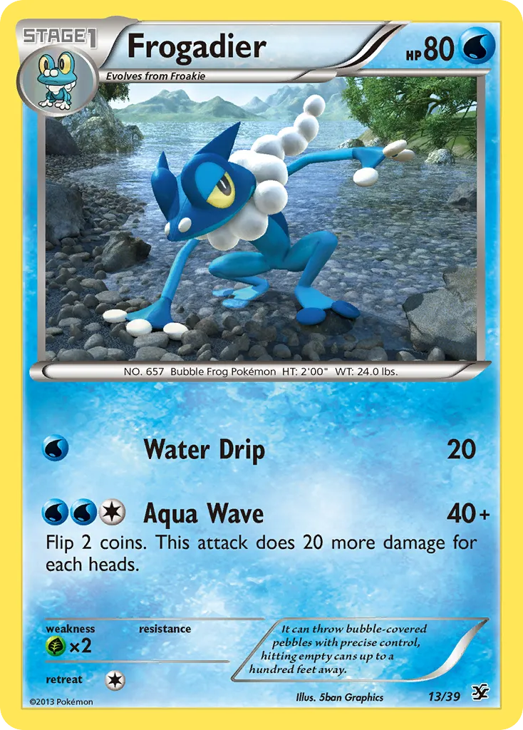 Frogadier — Kalos Starter Set — Pokémon