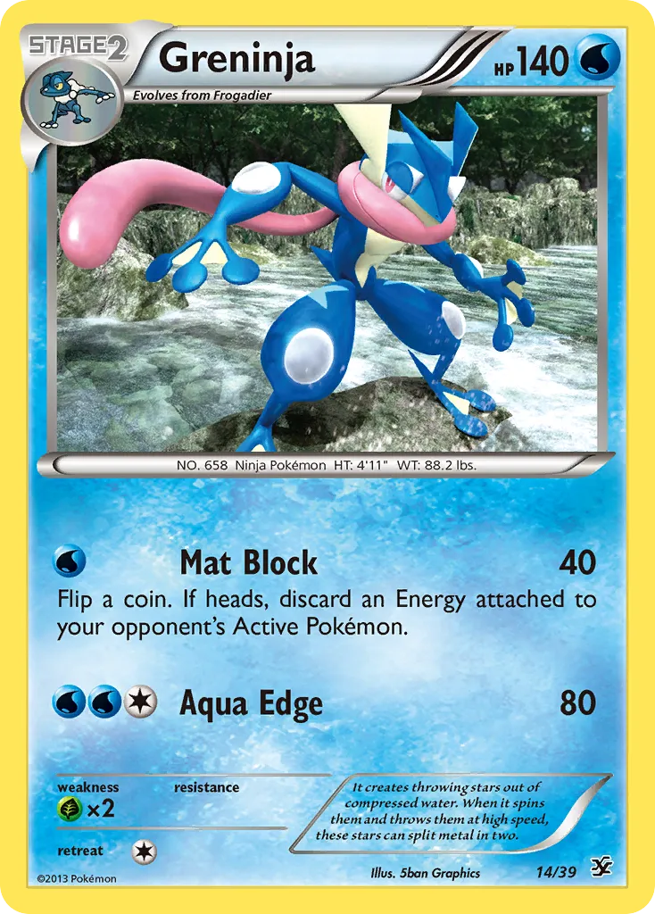 Greninja — Kalos Starter Set — Pokemon
