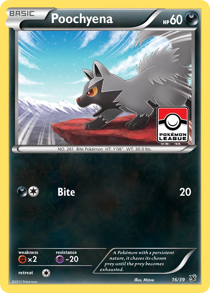 Poochyena — Kalos Starter Set — Pokémon