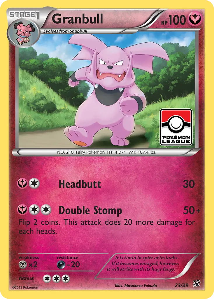 Granbull — Kalos Starter Set — Pokémon