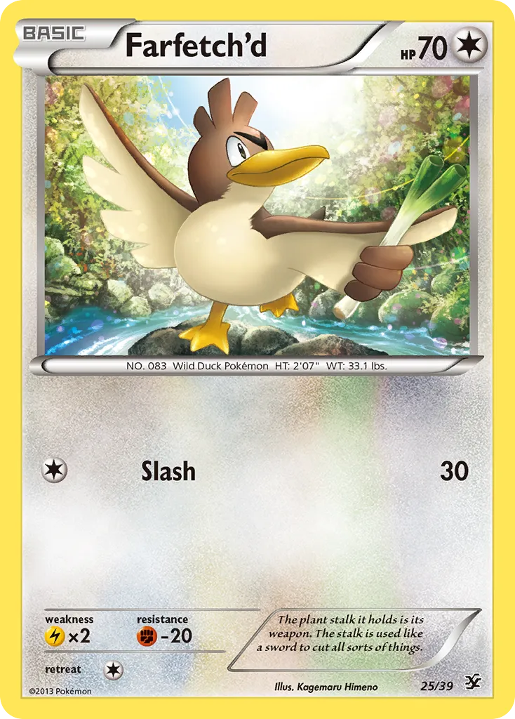 Farfetch'd — Kalos Starter Set — Pokémon