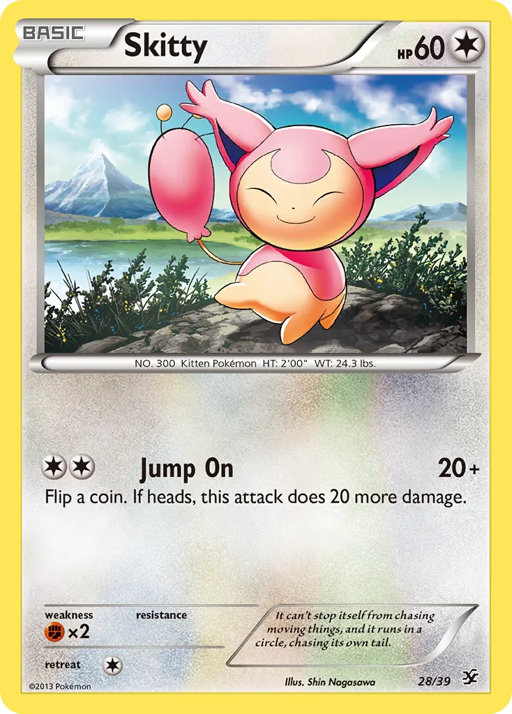 Skitty — Kalos Starter Set — Pokemon