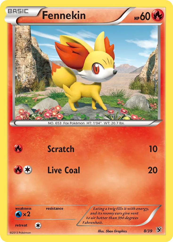 Fennekin — Kalos Starter Set — Pokémon