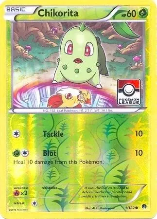 Chikorita — League & Championship Cards — Pokemon