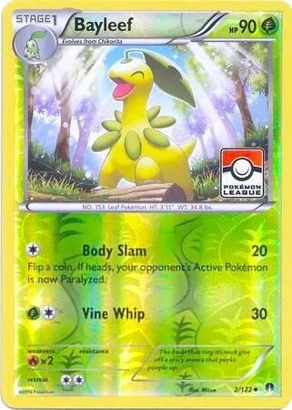 Bayleef — League & Championship Cards — Pokemon