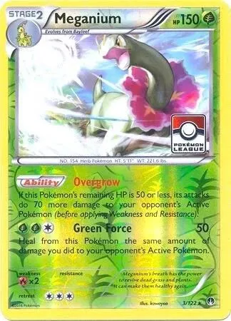 Meganium — League & Championship Cards — Pokemon
