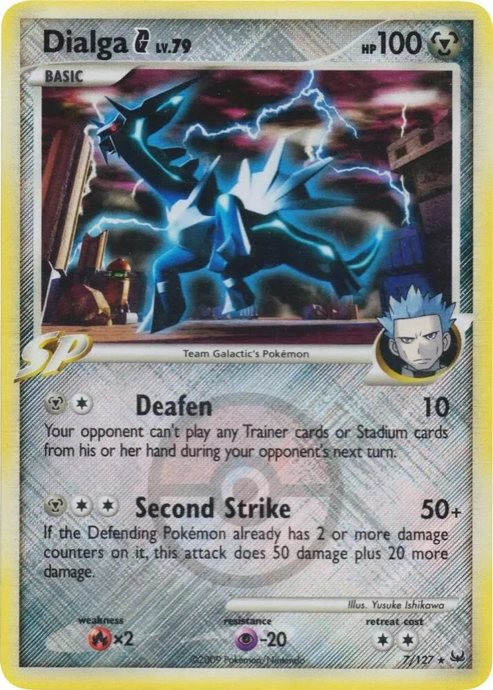 Dialga G — League & Championship Cards — Pokemon