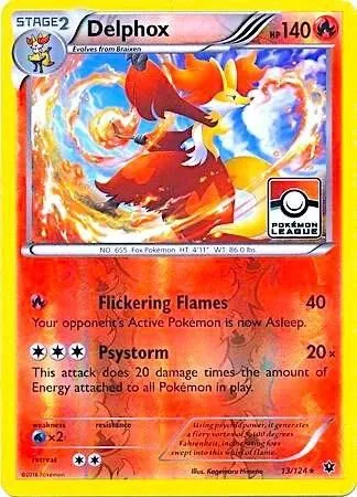 Delphox from League & Championship Cards - Pokemon