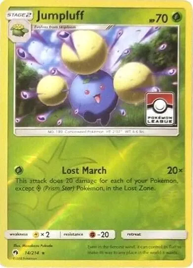 Jumpluff — League & Championship Cards — Pokemon