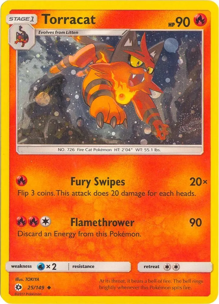 Torracat — League & Championship Cards — Pokemon