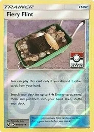 Fiery Flint - 60a/70 — League & Championship Cards — Pokemon