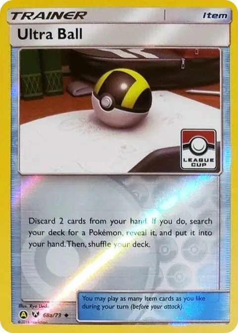 Ultra Ball - 68a/73 — League & Championship Cards — Pokémon