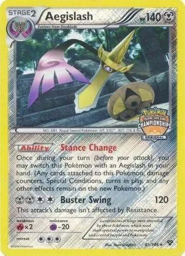 Aegislash from League & Championship Cards - Pokemon