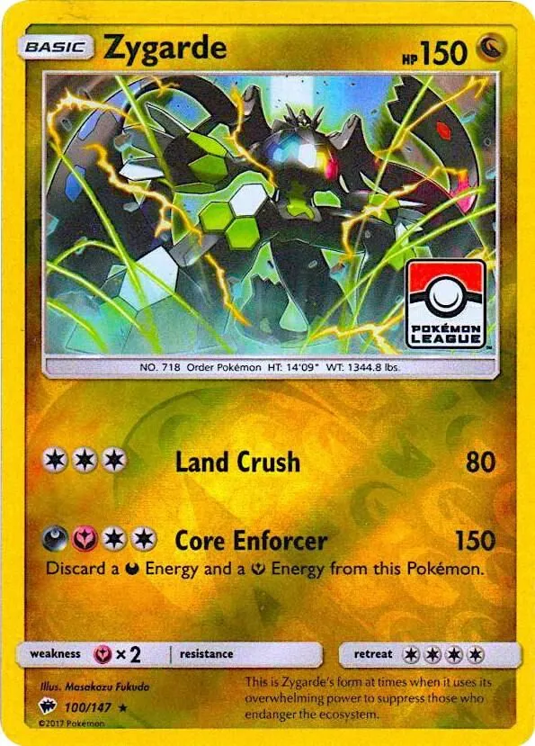 Zygarde — League & Championship Cards — Pokemon