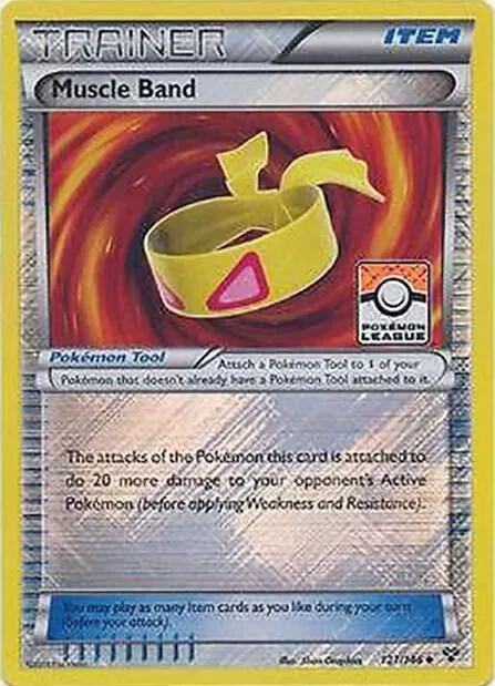 Muscle Band - 121/146 - — League & Championship Cards — Pokémon