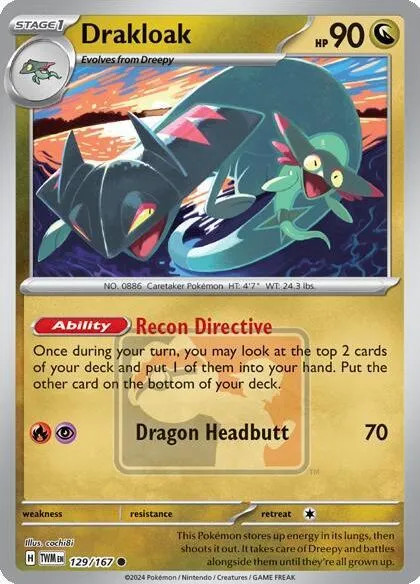 Dispareptil — League & Championship Cards — Pokemon