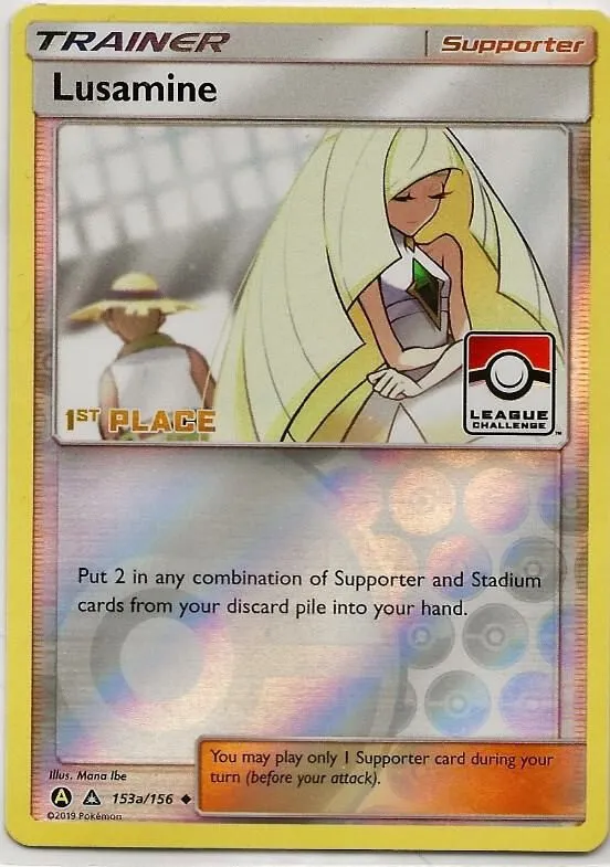 Lusamine - 153a/156 — League & Championship Cards — Pokemon