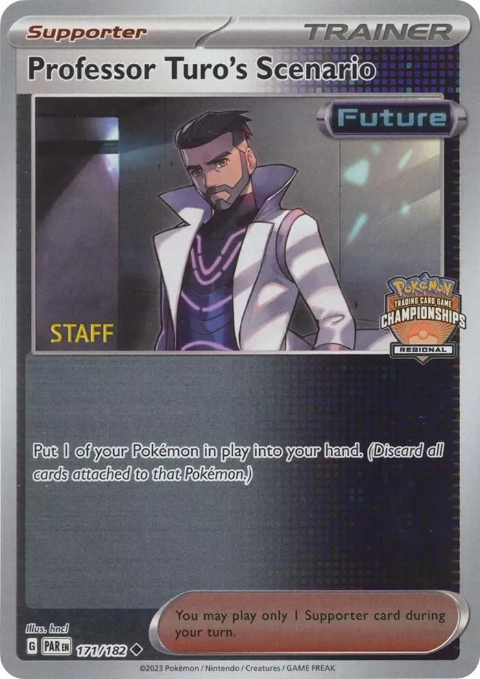 Professor Turo's Scenario — League & Championship Cards — Pokemon