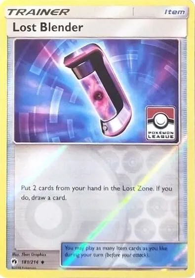 Lost Blender — League & Championship Cards — Pokémon