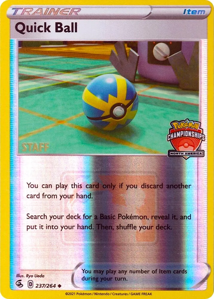 Quick Ball from League & Championship Cards - Pokemon