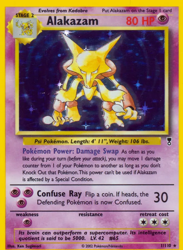 Alakazam — Legendary Collection — Pokémon