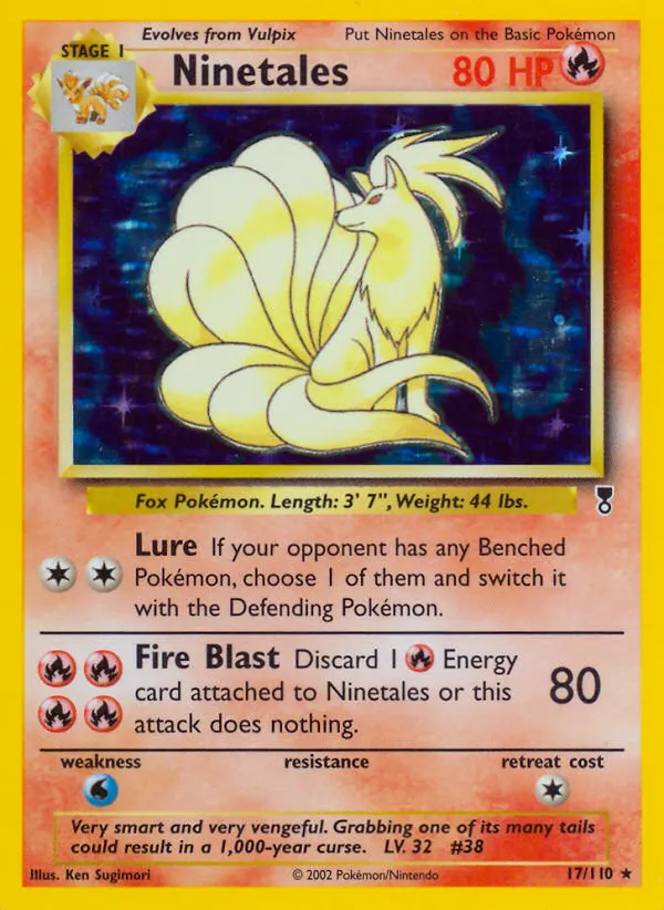 Ninetales — Legendary Collection — Pokemon