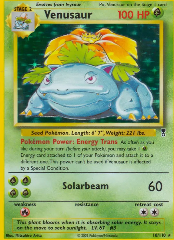 Venusaur — Legendary Collection — Pokemon