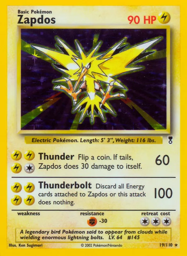Zapdos — Legendary Collection — Pokemon
