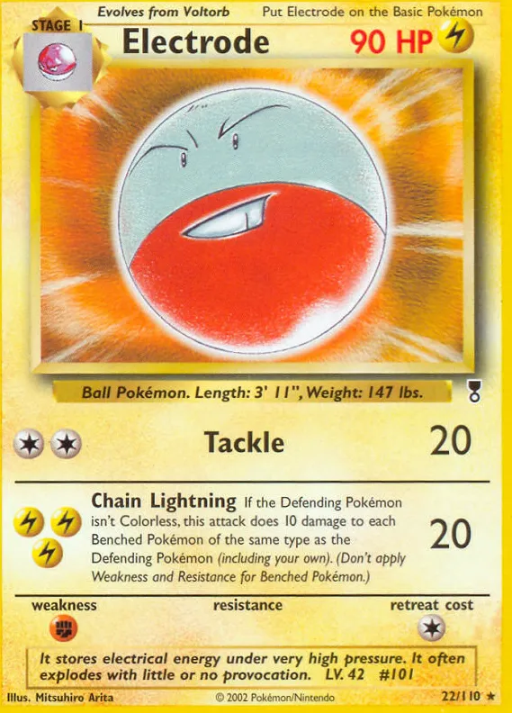 Electrode — Legendary Collection — Pokemon