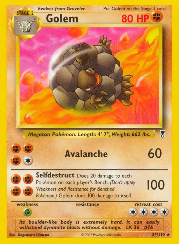 Golem — Legendary Collection — Pokemon