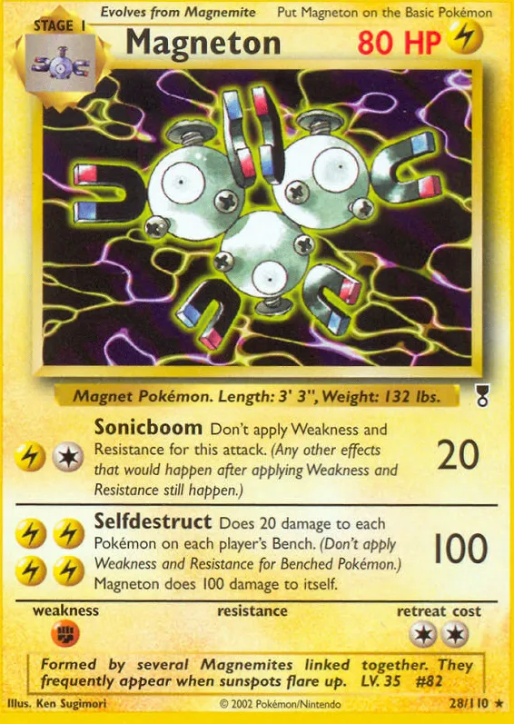 Magneton — Legendary Collection — Pokemon