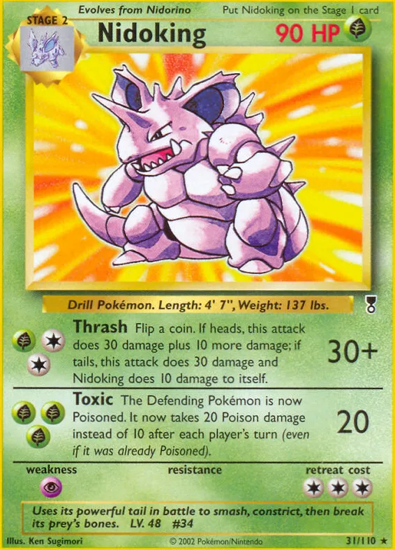 Nidoking — Legendary Collection — Pokémon