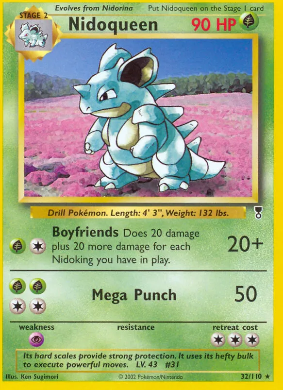Nidoqueen — Legendary Collection — Pokemon